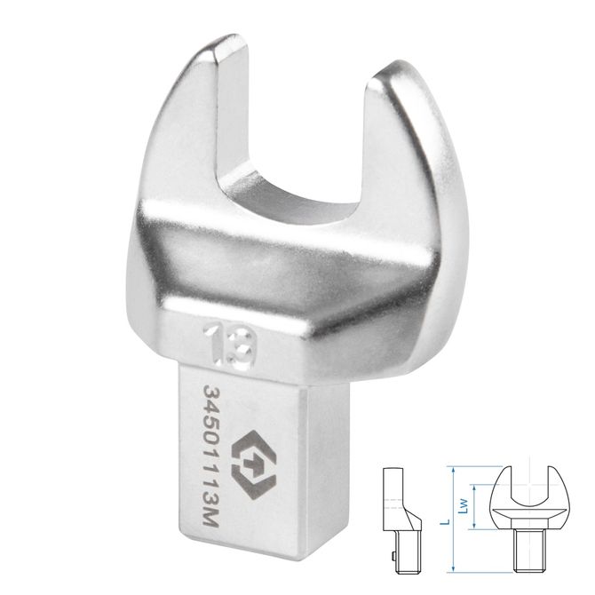 KING TONY (34501113M) Насадка рожковая серии "FIT", 13 мм, 9х12 мм