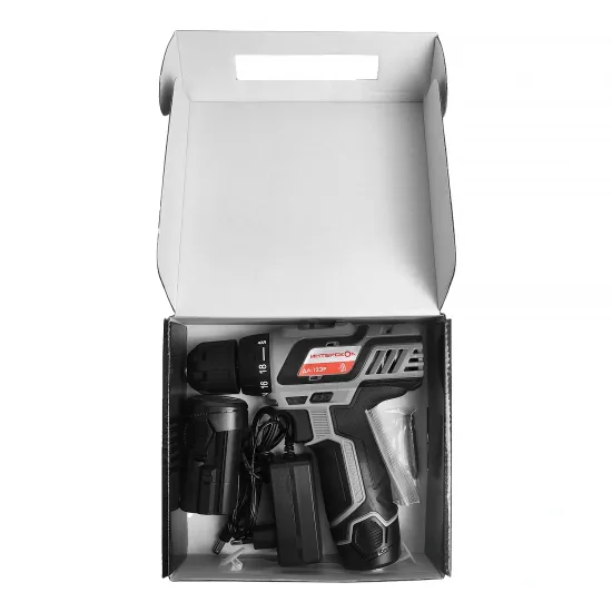 Аккумуляторная дрель-шуруповерт "ИНТЕРСКОЛ" ДА-12ЭР 434.2.2.20