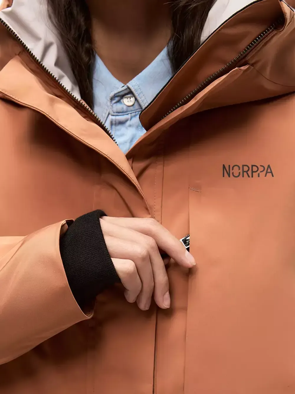 Пальто женское KOLARY NORPPA сиенна