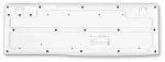 Клавиатура беспроводная Оклик K225W white