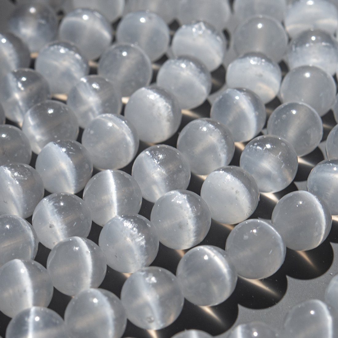 Селенит натуральный, шар, 10,4мм