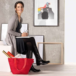 Сумка shopper m fifties black
