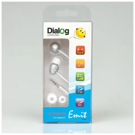 Наушники DIALOG EP-F55 серебристый