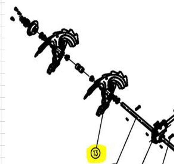 Шнек правый KCD24-01-09