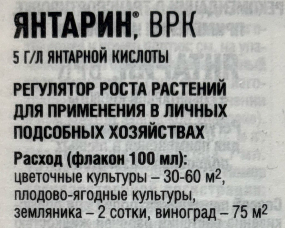 Янтарин 100 мл