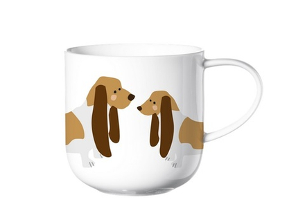 ASA/ Кружка Coppa/ 400 мл/ собака/ 19445014
