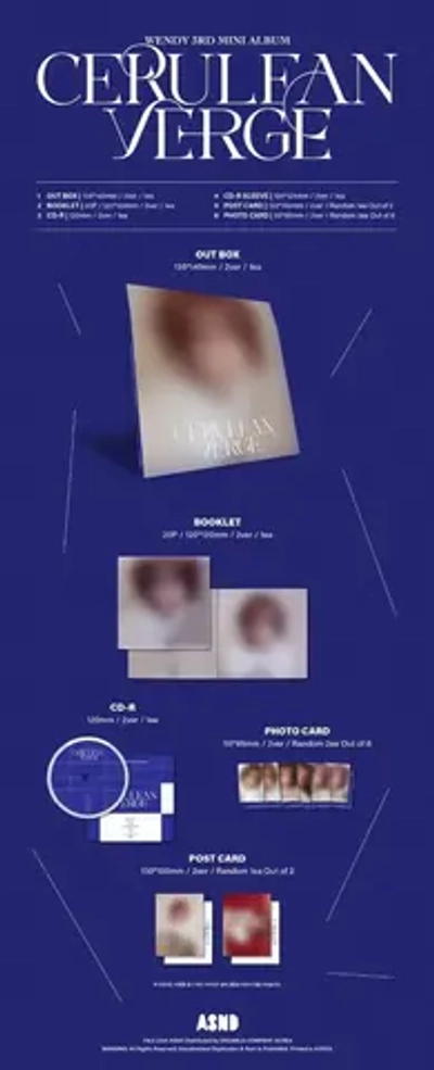 Альбом WENDY - Cerulean Verge [Digipack ver.]