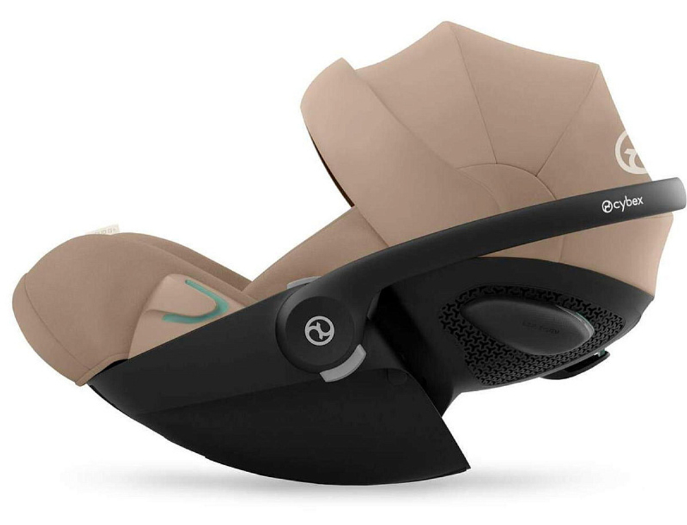 Коляска Cybex Priam IV Rosegold complete и автокресло Cloud G i-Size Almond Beige Plus 3 в 1 Off White