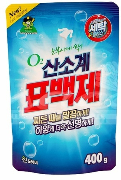 [SANDOKKAEBI КОРЕЯ] Кислородный отбеливатель "ОКСИЛ" (для стирки белья, порошковый) 400 г