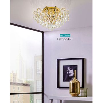 Люстра 6*Е14 39602 латунный Fenoullet 1 Eglo