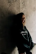 Худи Hardlunch Hot wings черный