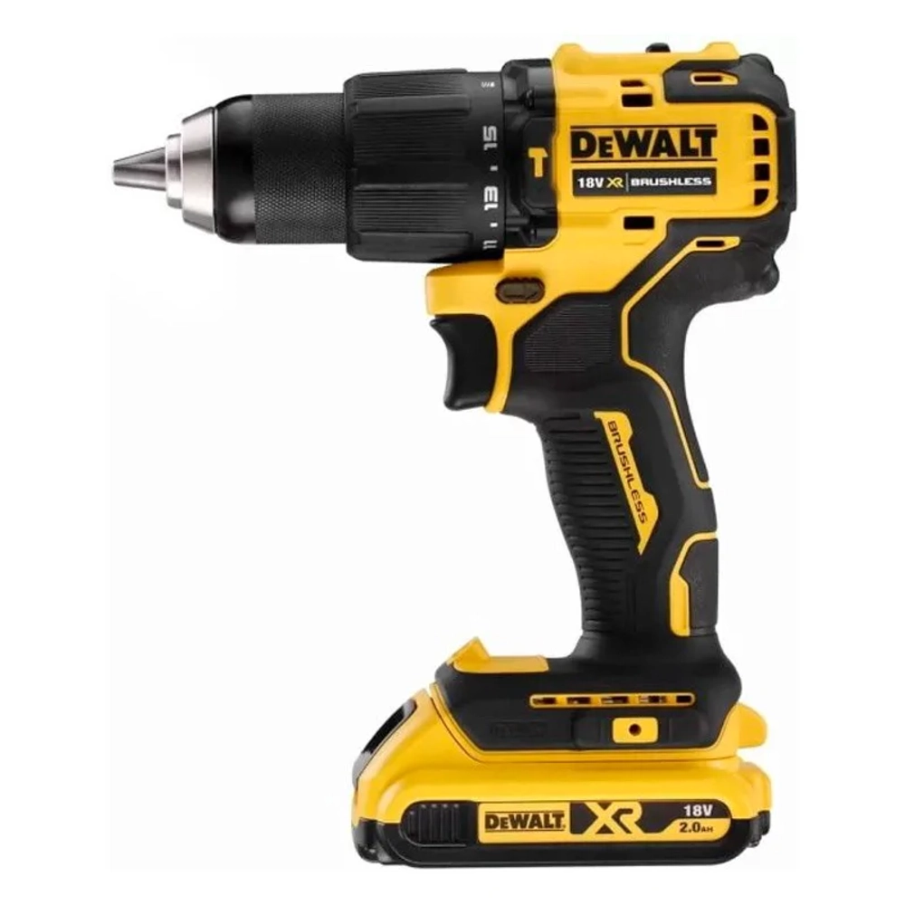 DeWalt DCD709D2T дрель-шуруповерт (2 x 2 Ач, ЗУ)