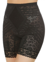 Корсетные кружевные панталоны высокой степени коррекции (Размер: 7X) (Цвет: черный)