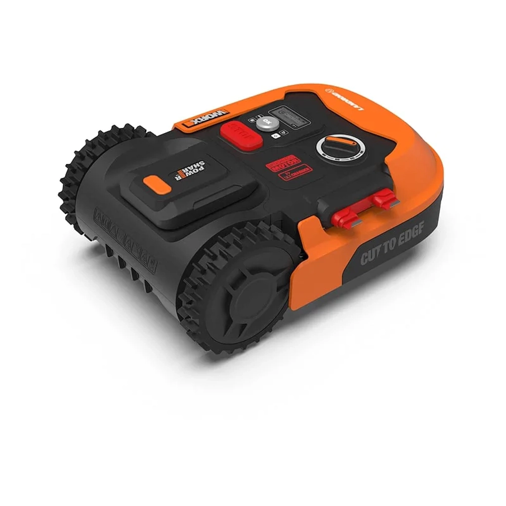 Робот-газонокосилка WORX Landroid M500 Plus WR165E (500 м²) В нож 18 см, WR165E