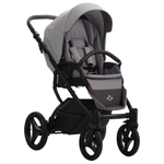 Детская коляска Bebetto Luca Pro 2 в 1 34 св.серая кожа