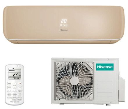 Hisense Premium Champagne Super DC Inverter