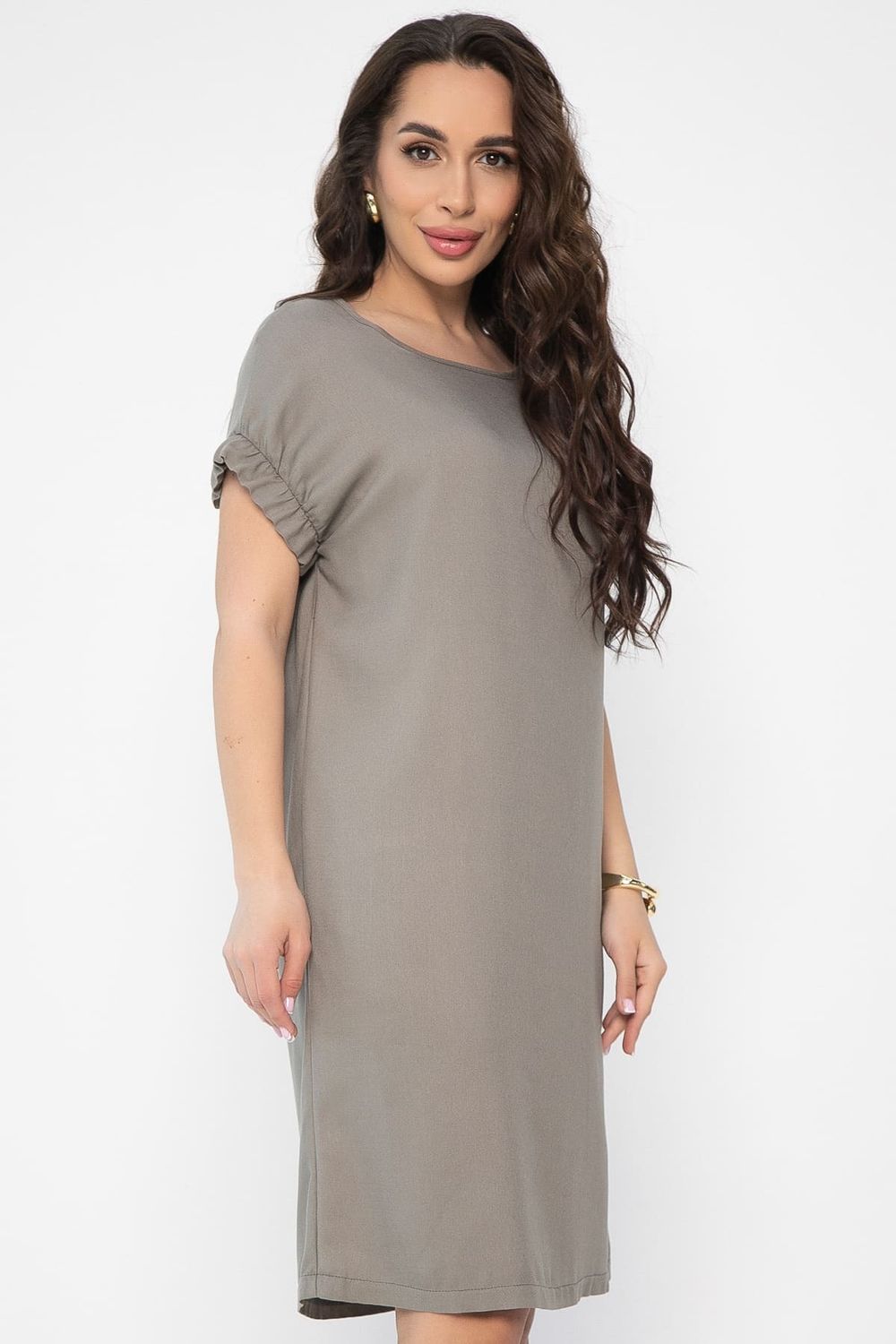 Платье Аида (серый хаки) П13613-25М LT Collection