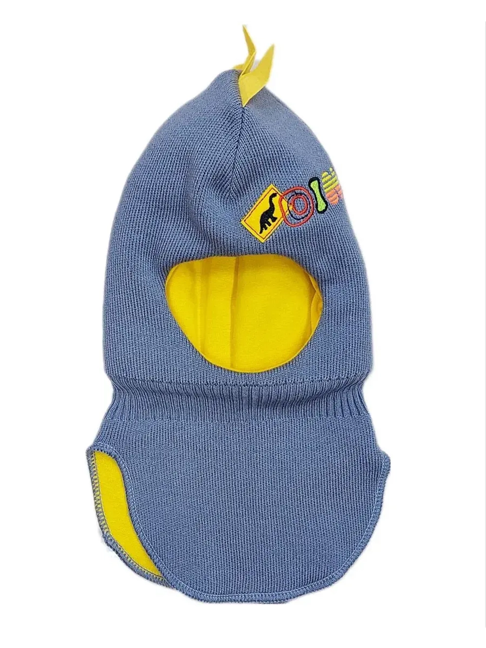 Шапка-шлем для мальчика.