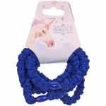 Резинки для волос в наборе, 5шт «МЕЛЛИСА», цвет цвет синий, d-5,5см (Подвес Единорог)