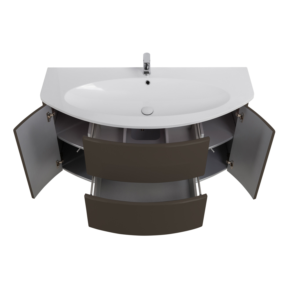 Мебель для ванны Cezares EDEN 120 Grigio talpa opaco 54407