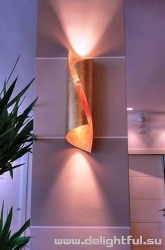 дизайнерский светильник Art-metal Gold