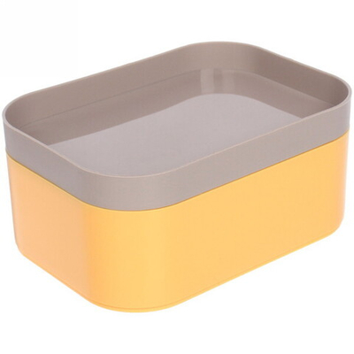 Контейнер для мелочей «Верона» 16х11,5х7 желтый