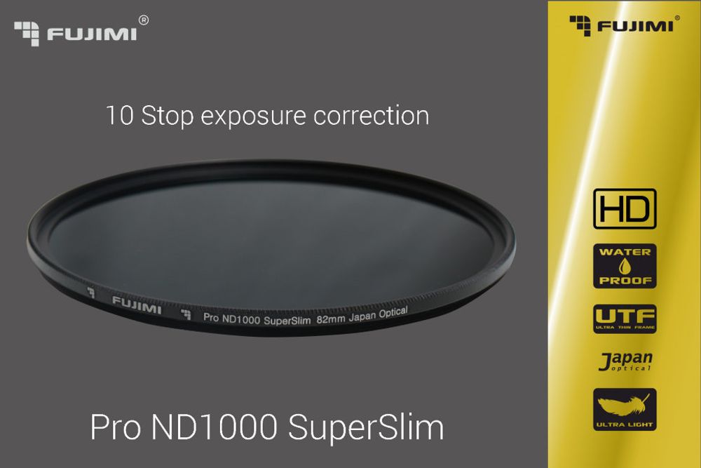 Фильтр нейтрально-серый Fujimi ND1000 PRO 72mm SuperSlim