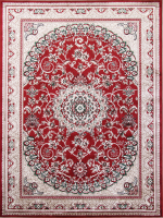 Ковер F672 - RED-CREAM - Прямоугольник - коллекция DARGA размер 150*230 см