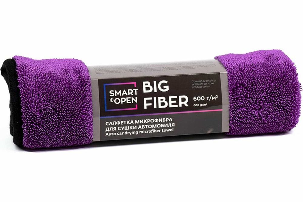 Smart Open Big Fiber Салфетка микрофибра для сушки автомобиля 50x60 см.