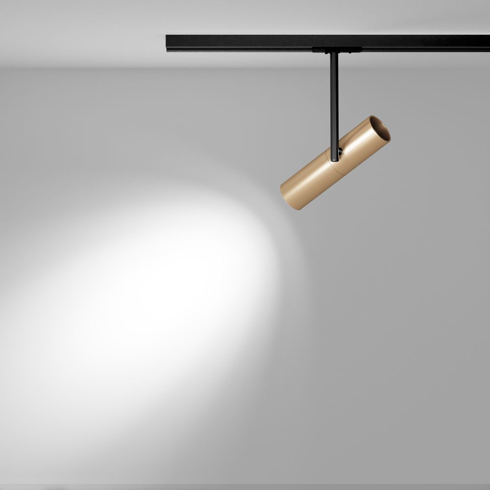 Трековый светильник для однофазного шинопровода Maytoni Unity Elti TR005-1-GU10-BG