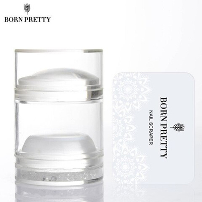 Штамп для стемпинга BORN PRETTY Dual XL Clear Jelly Stamper
