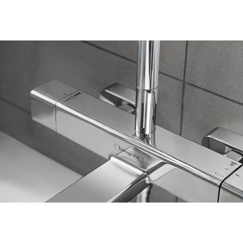 Душевая система с термостатом для ванны Croma E Showerpipe 280 1jet Hansgrohe