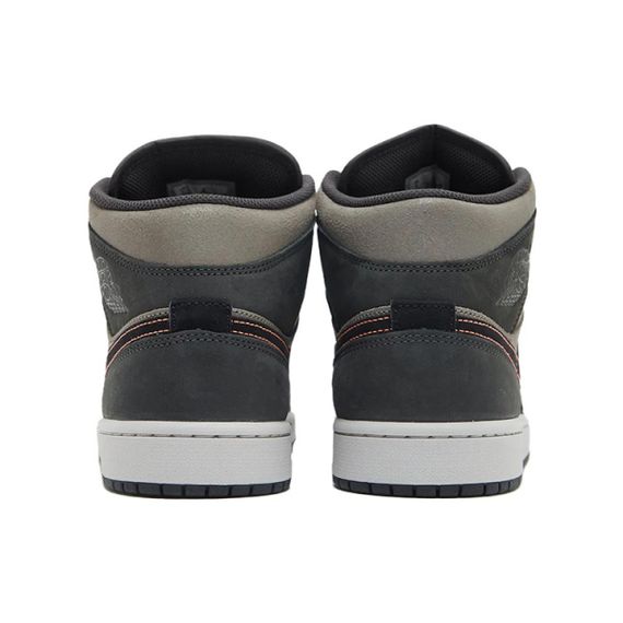 Jordan Air Jordan 1 Винтажные баскетбольные кроссовки MID Топ Серый Мужские