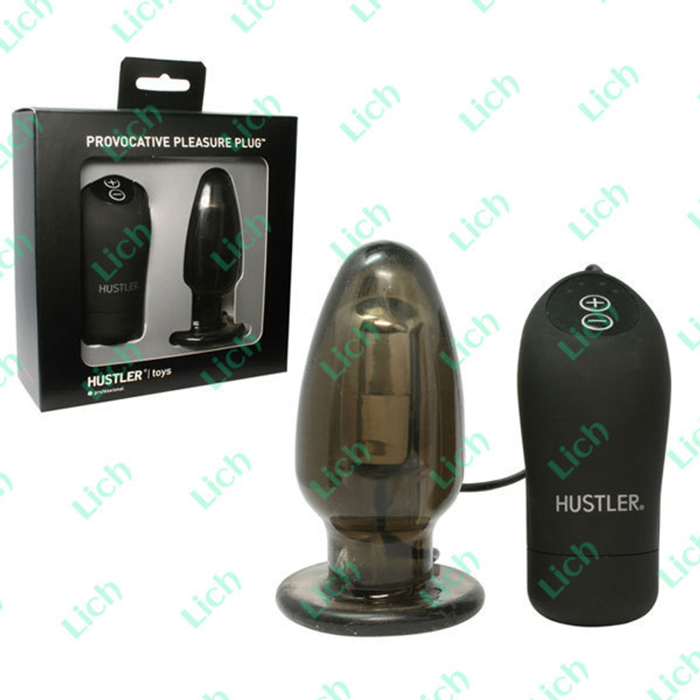 Дымчатая анальная пробка с 4-мя скоростями PROVOCATIVE PLEASURE PLUG