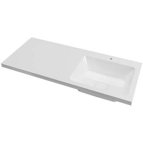 Раковина Grossman Madera Камилла 120 R 1101017 с местом под стиральную машину Белая