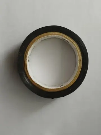 Изолента черная ПВХ по ГОСТ для проводов, для проводки 5м х 15мм, 150мкм