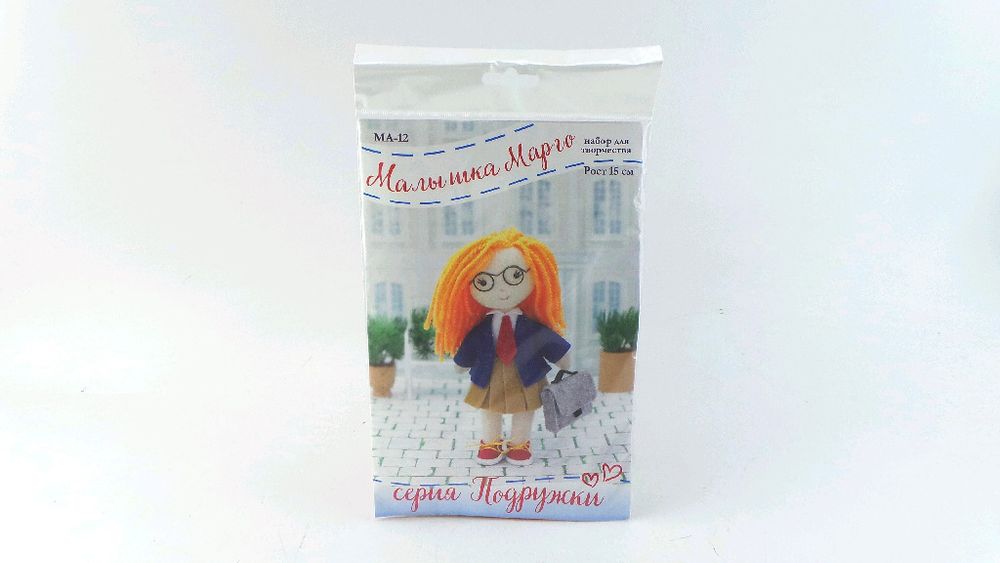 Набор для творчества ИГРУШКА ИЗ ФЕТРА Малышка Марго (10445872)