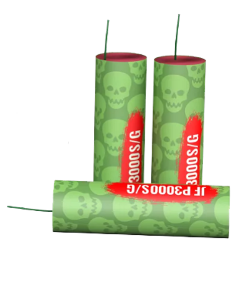Петарда "Joker JF P3000S/G" зеленая 1 шт.