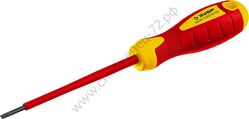 ЗУБР Диэлектрическая отвертка, Профессионал (25261-3.0-075)
