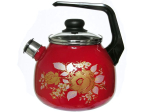 Чайник 3л со свистком "Golden rose" (вишневый)
