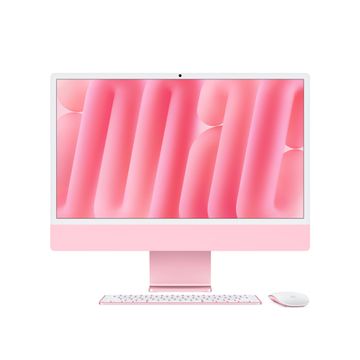 Apple iMac 24" Retina 4,5K, M4 2024 (10C CPU, 10C GPU), 16 Гб, SSD 512 Гб, розовый