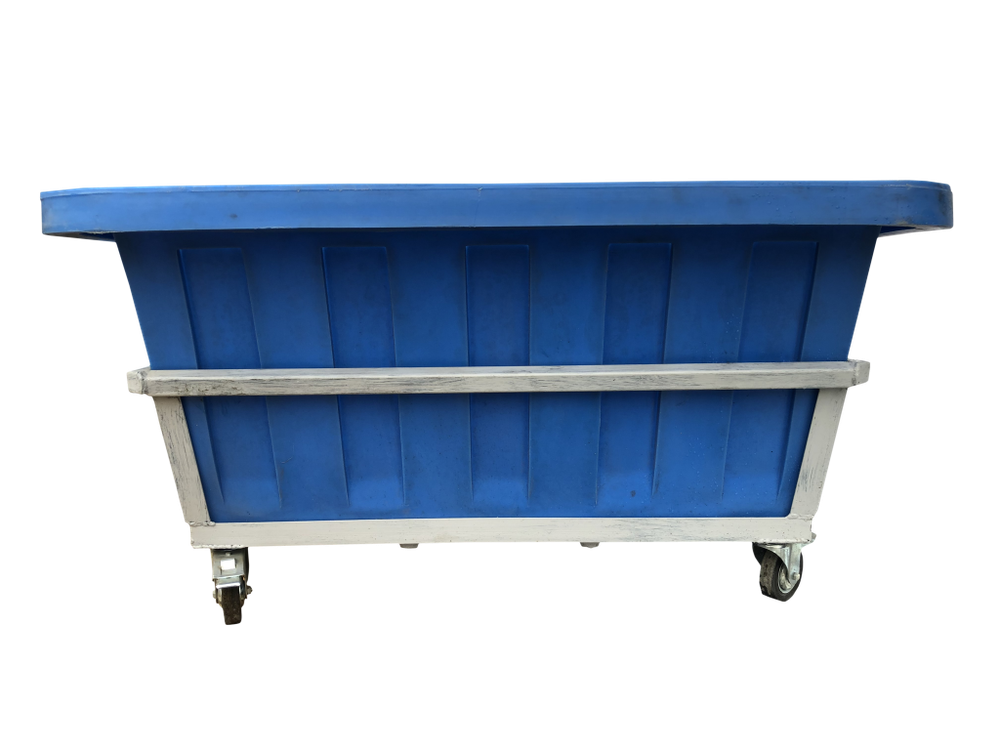 Ванна в обрешетке В600нО Хромов 600 л.(1680x1170x650см;синий) - арт.560981