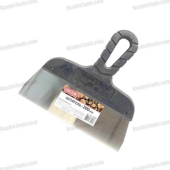 Шпатель с пластиковой ручкой, 200 мм