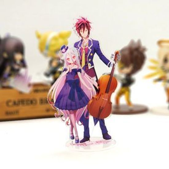 Фигурка акриловая Без игры жизни нет No Game No Life