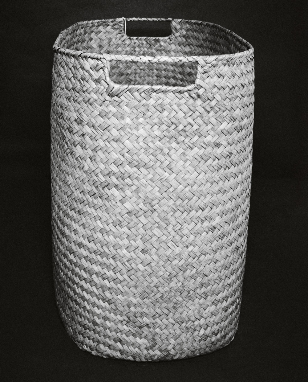 Zara Home Корзина из ротанга, цвет бежевый, 35 см