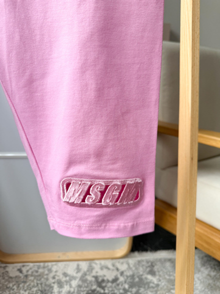 Хлопковые легинсы MSGM , 164