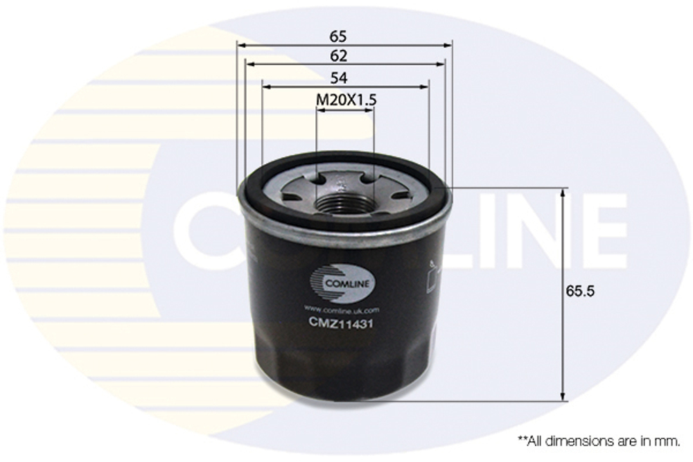 COMLINE - CMZ11431-CML - Oil Filter