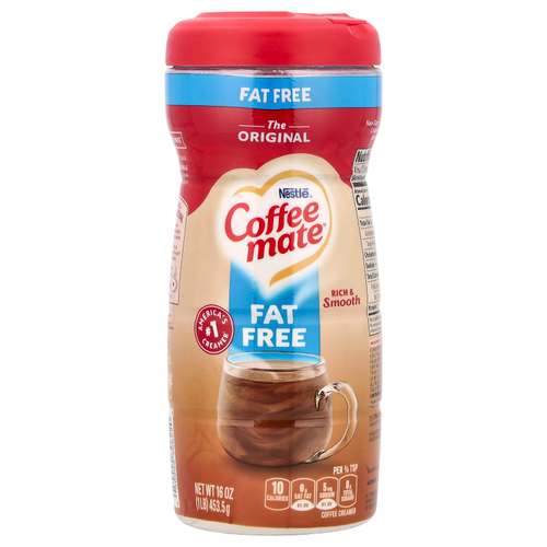 Coffee Mate, Кофейные сливки в порошке, обезжиренные, оригинальные, 453,5 г (16 унций)