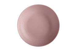 Тарелка 21.5см Casa Domani Corallo розовая