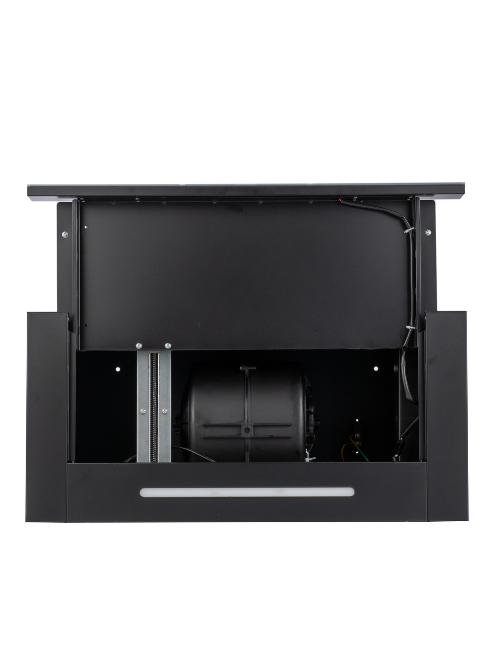 Кухонная вытяжка MACBI B-MTA-G60GW BL1200м3/ч Черная, Жесты+Wi-Fi, авто выдвижная